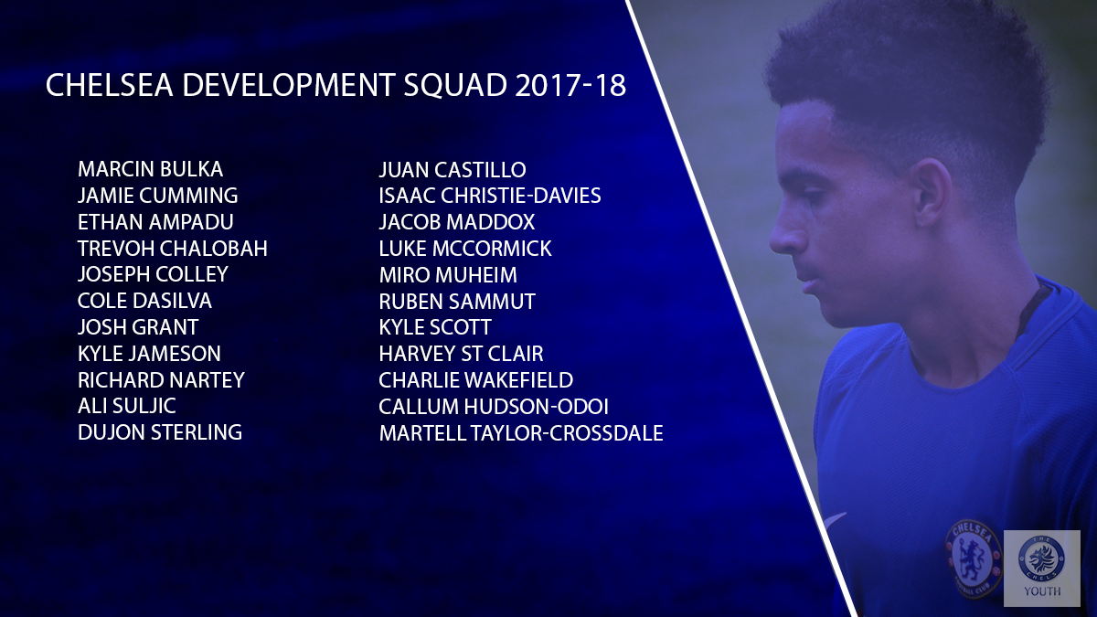 The 17 18 Chelsea Academy Season Preview Development Squad Thechels Net